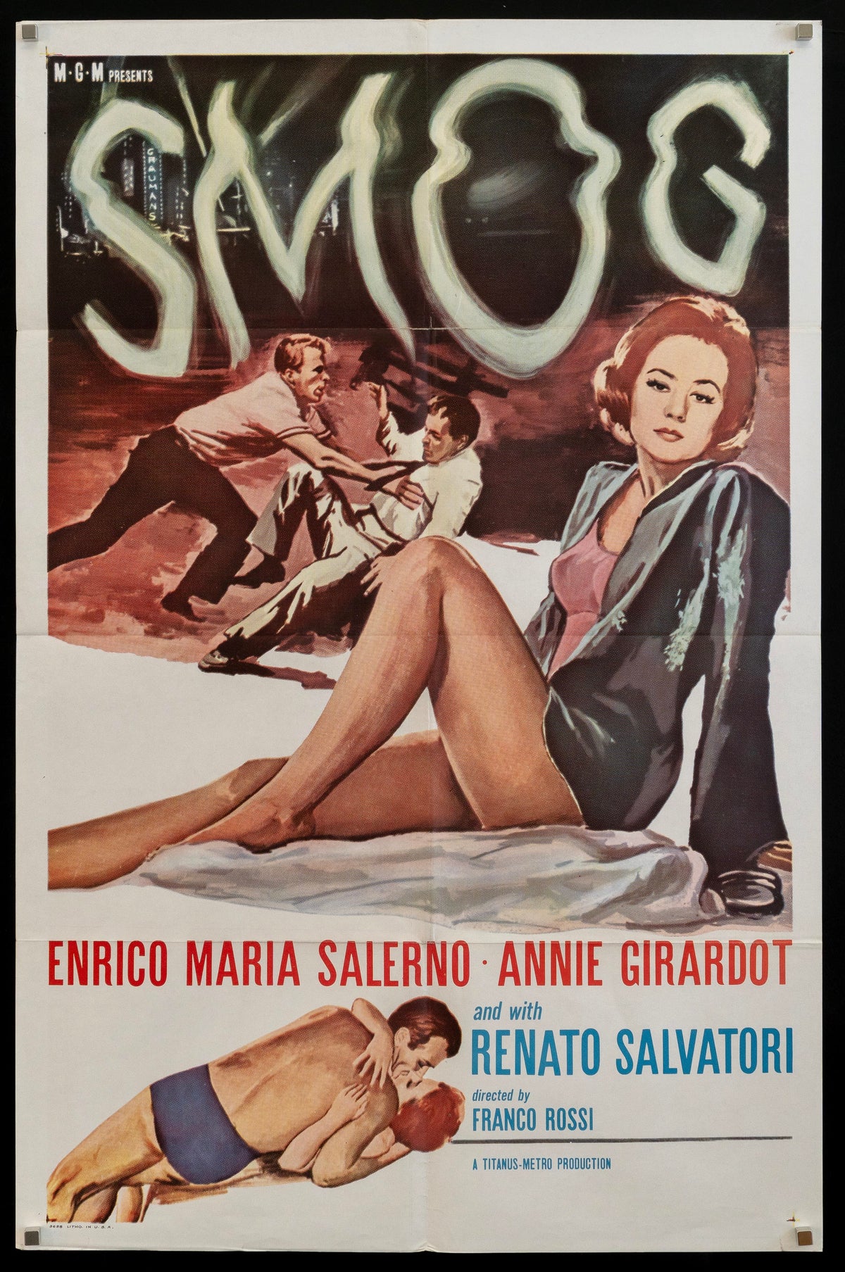 Smog Original Vintage Movie Poster