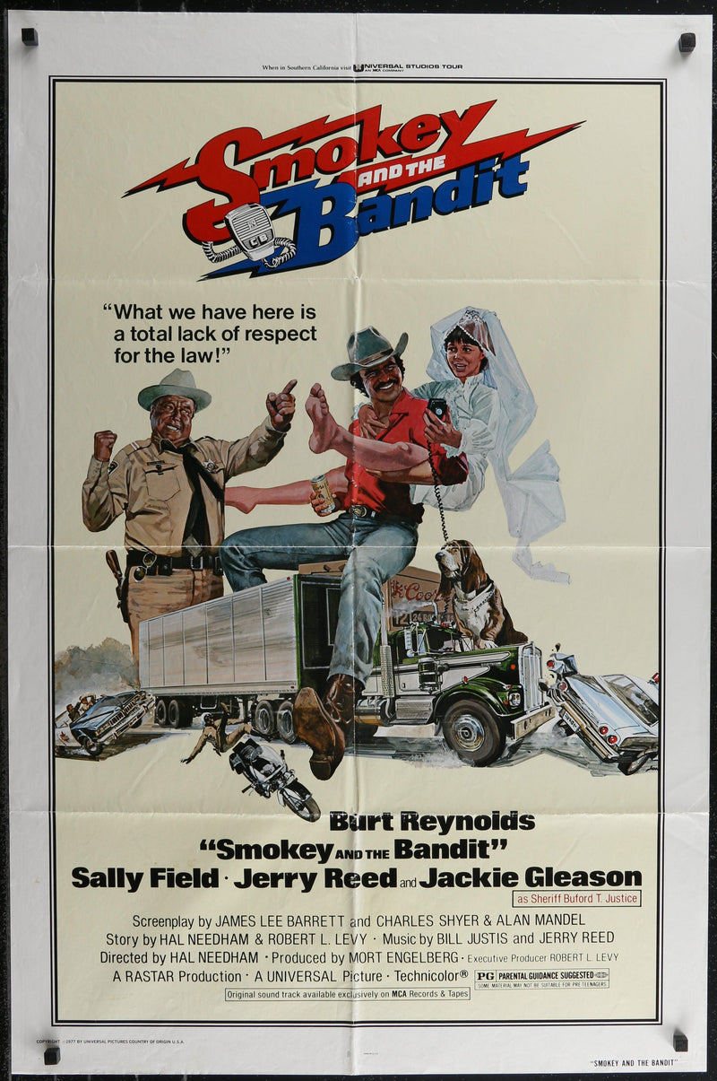 Smokey and the Bandit 1 Sheet (27x41) Original Vintage Movie Poster