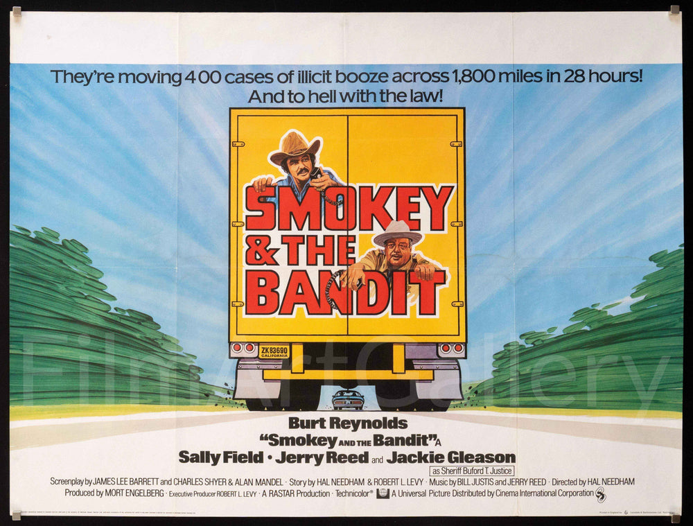 Smokey and the Bandit Original Vintage Movie Poster
