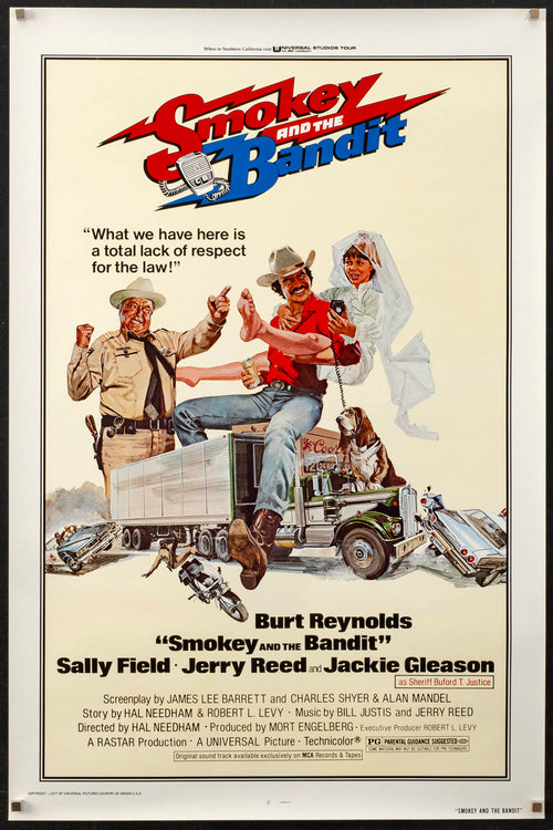 Smokey and the Bandit Original Vintage Movie Poster