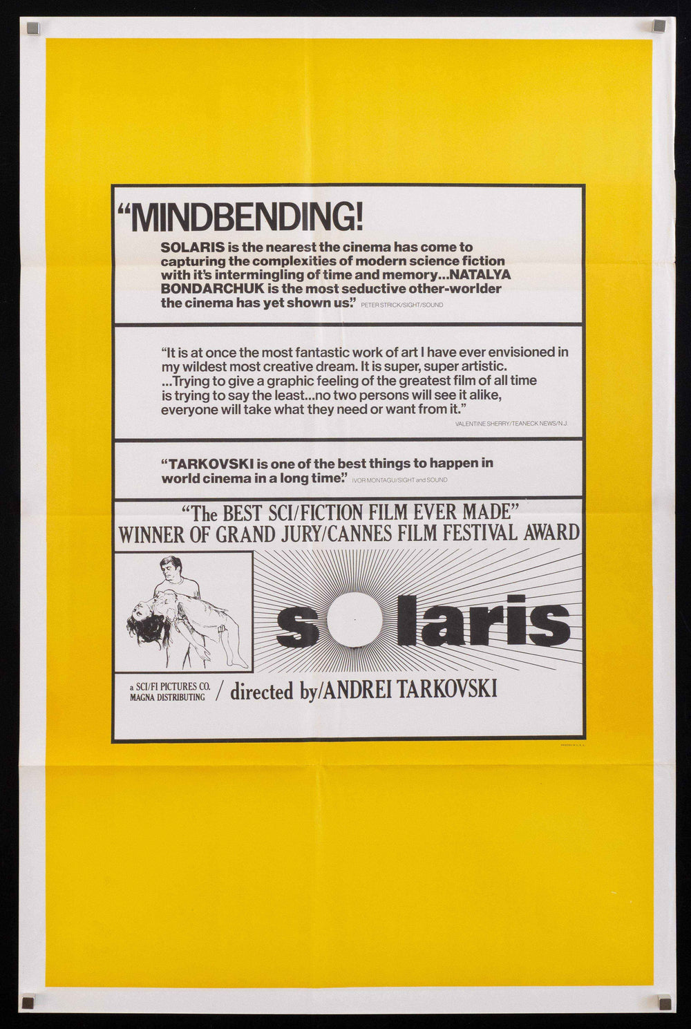 Solaris Original Vintage Movie Poster