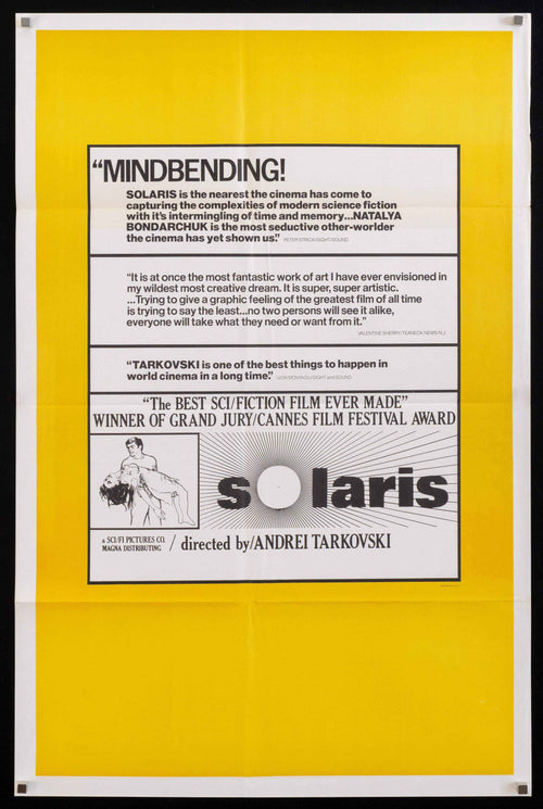 Solaris Original Vintage Movie Poster