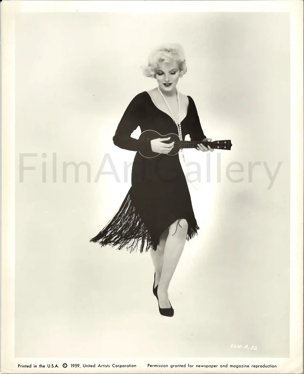 Some Like it Hot Original Vintage Movie Poster