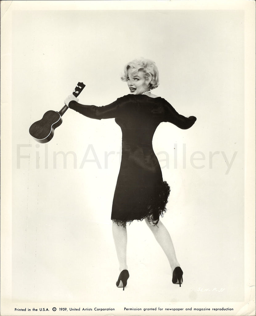 Some Like it Hot Original Vintage Movie Poster
