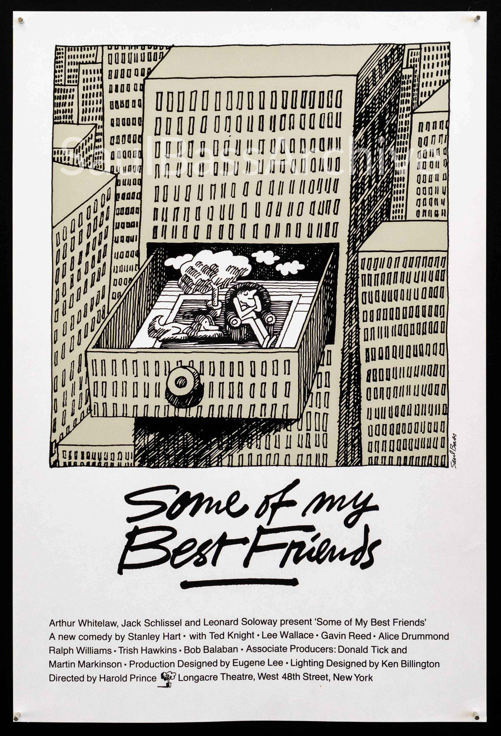Some Of My Best Friends Original Vintage Movie Poster