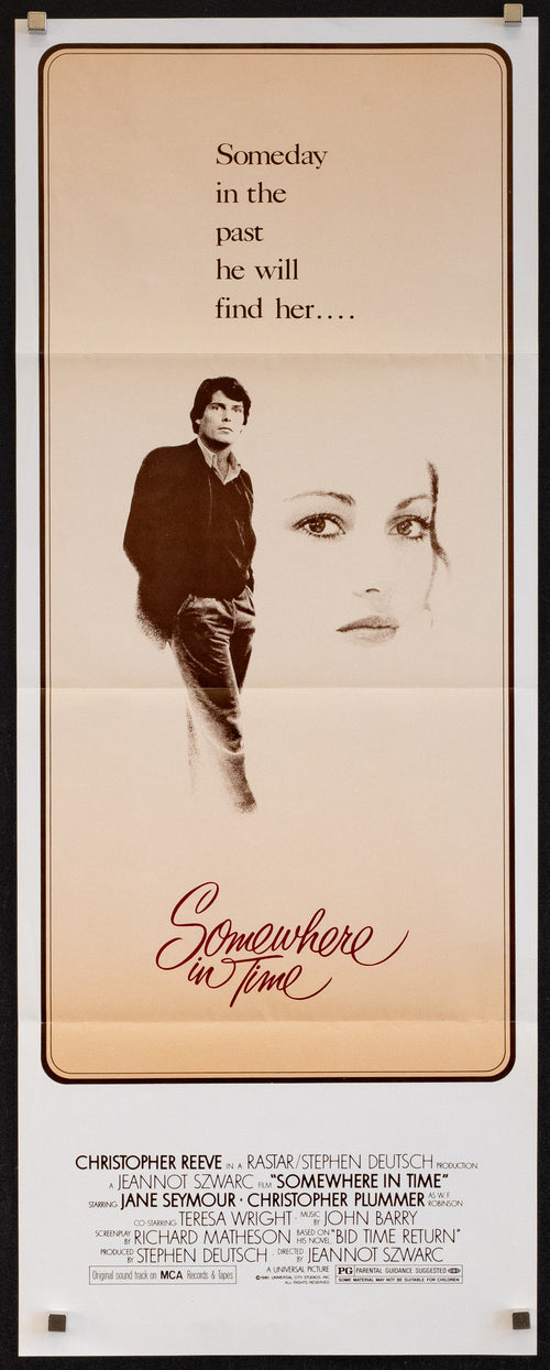 Somewhere in Time Original Vintage Movie Poster