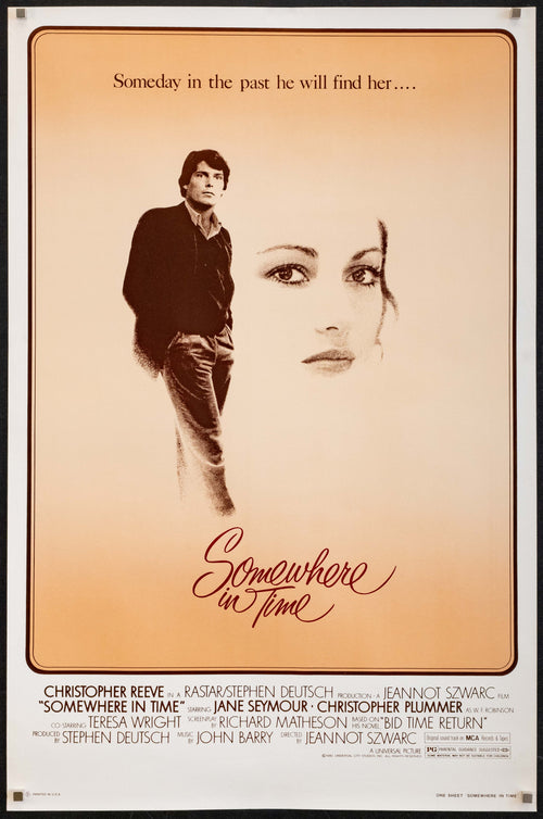 Somewhere in Time Original Vintage Movie Poster