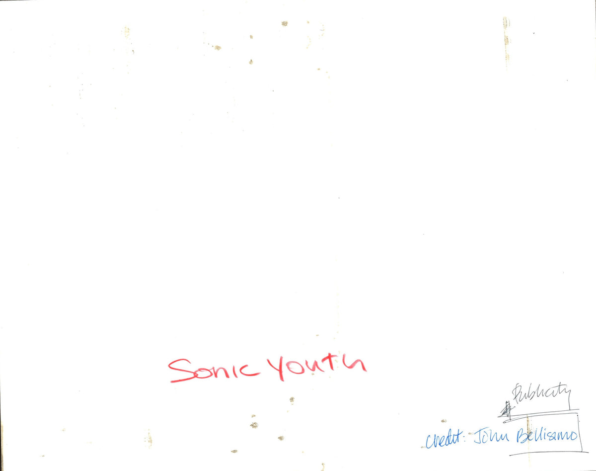 Sonic Youth Original Vintage Movie Poster