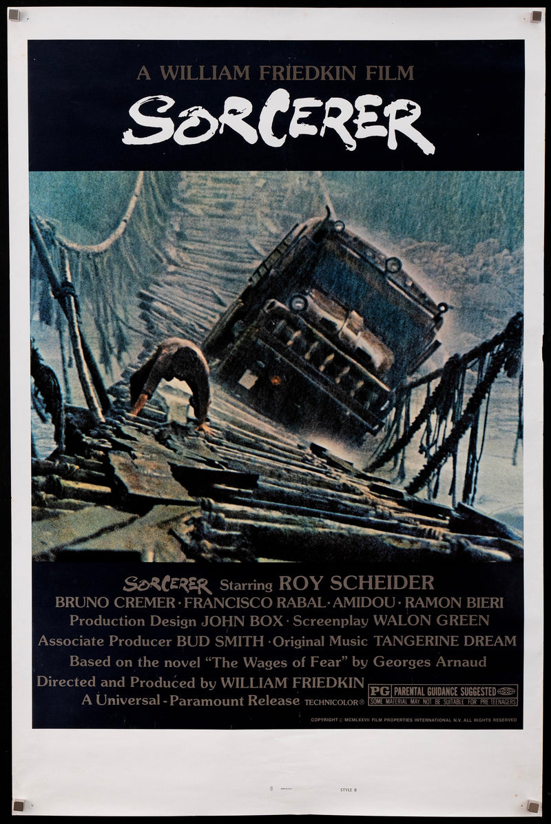 Sorcerer 1 Sheet (27x41) Original Vintage Movie Poster