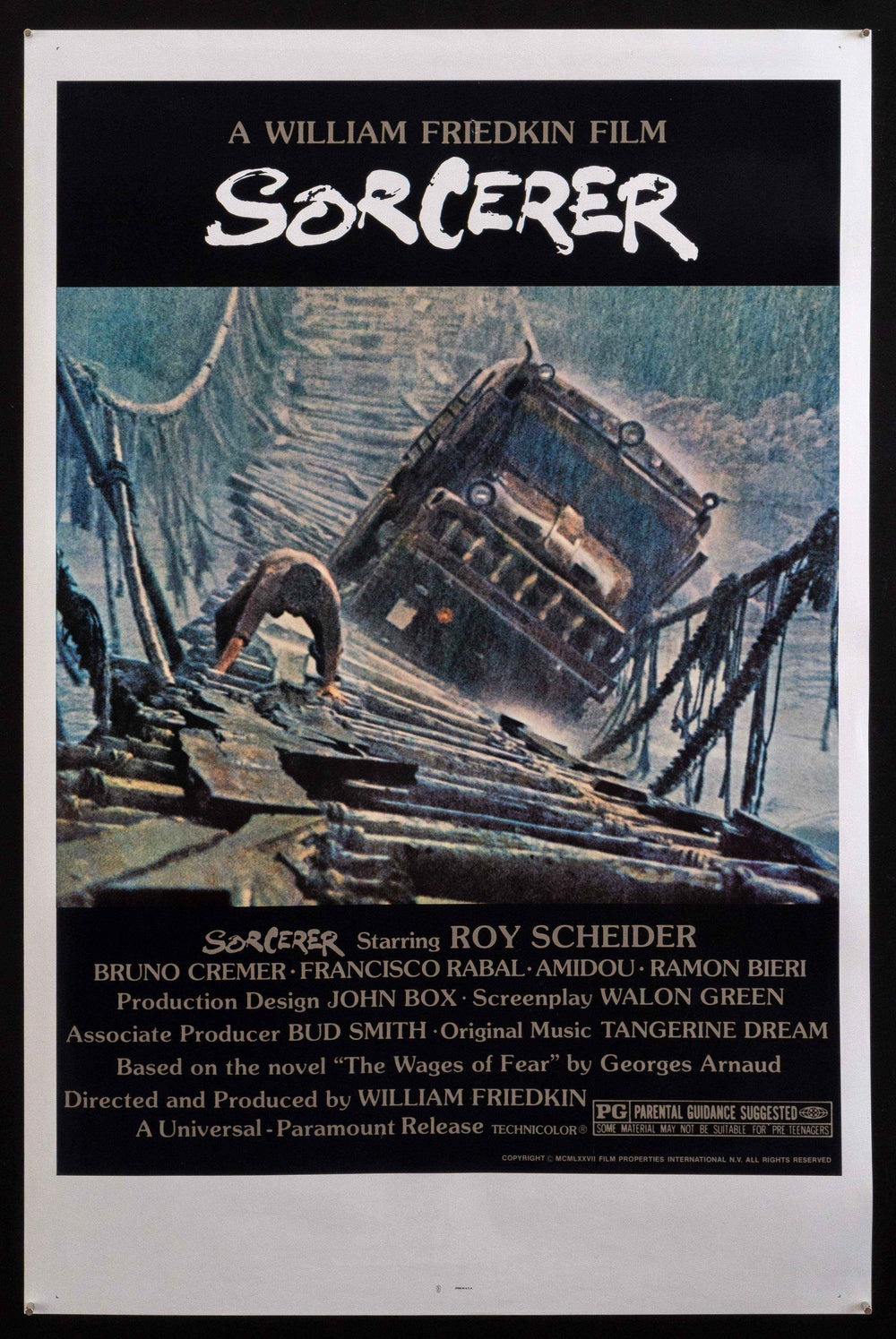 Sorcerer Original Vintage Movie Poster