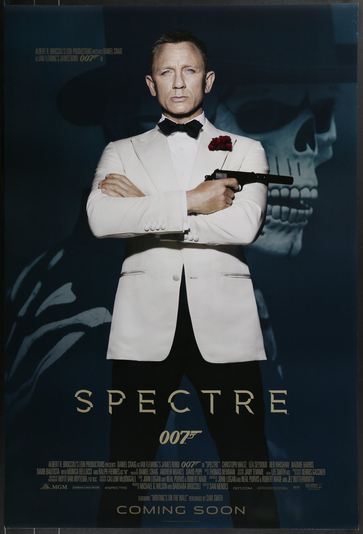 Spectre Original Vintage Movie Poster
