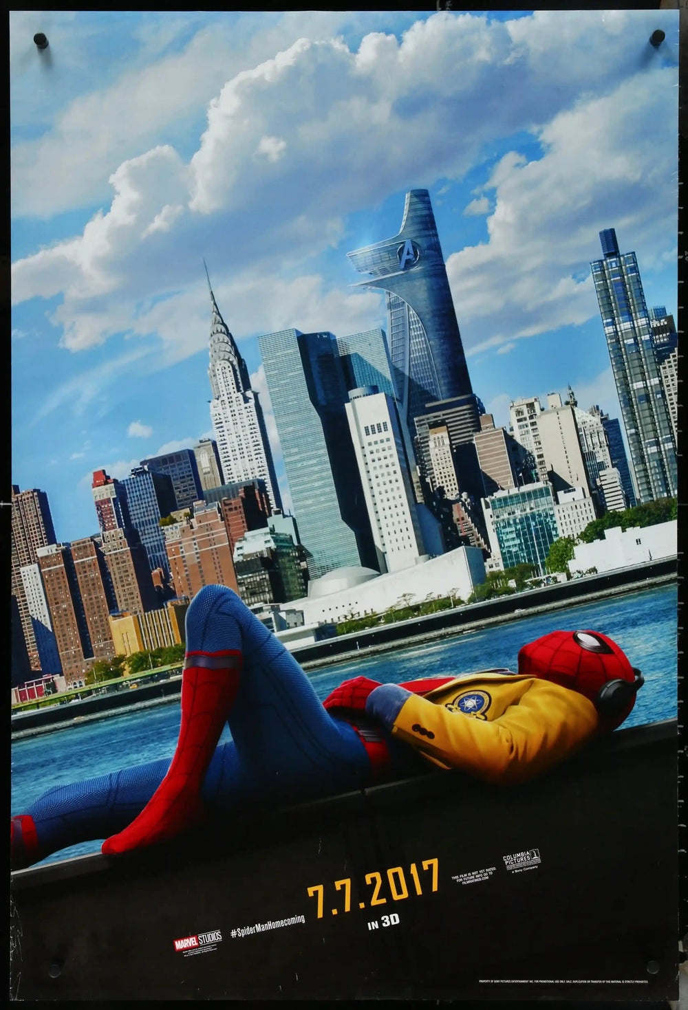 Spider-Man: Homecoming Original Vintage Movie Poster