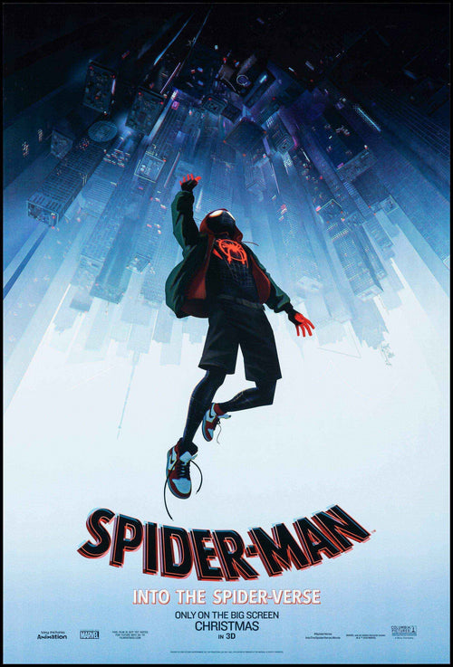 Spider Man: Into The Spider Verse Original Vintage Movie Poster