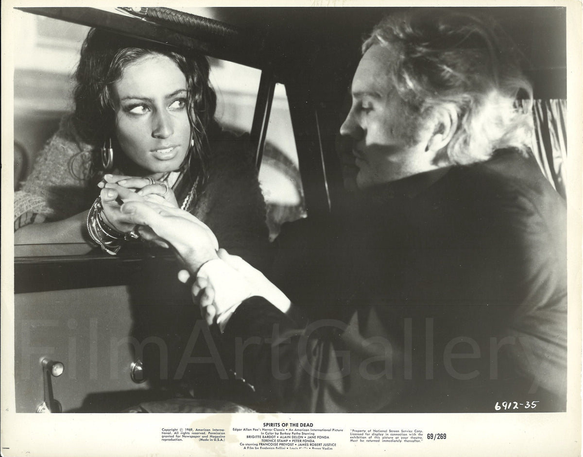 Spirits of the Dead (Histoires Extraordinaires) Original Vintage Movie Poster