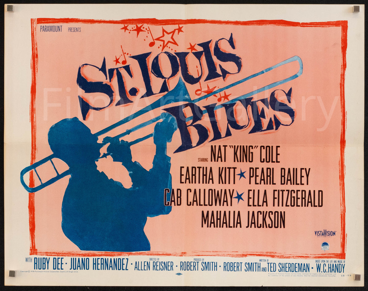 St. Louis Blues Original Vintage Movie Poster