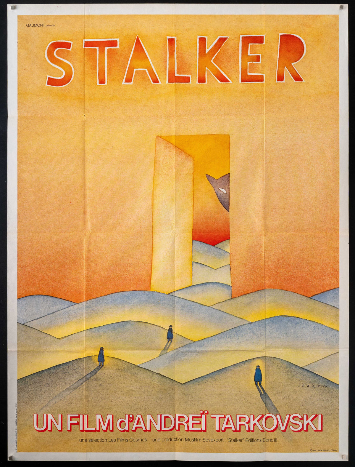 Stalker Original Vintage Movie Poster