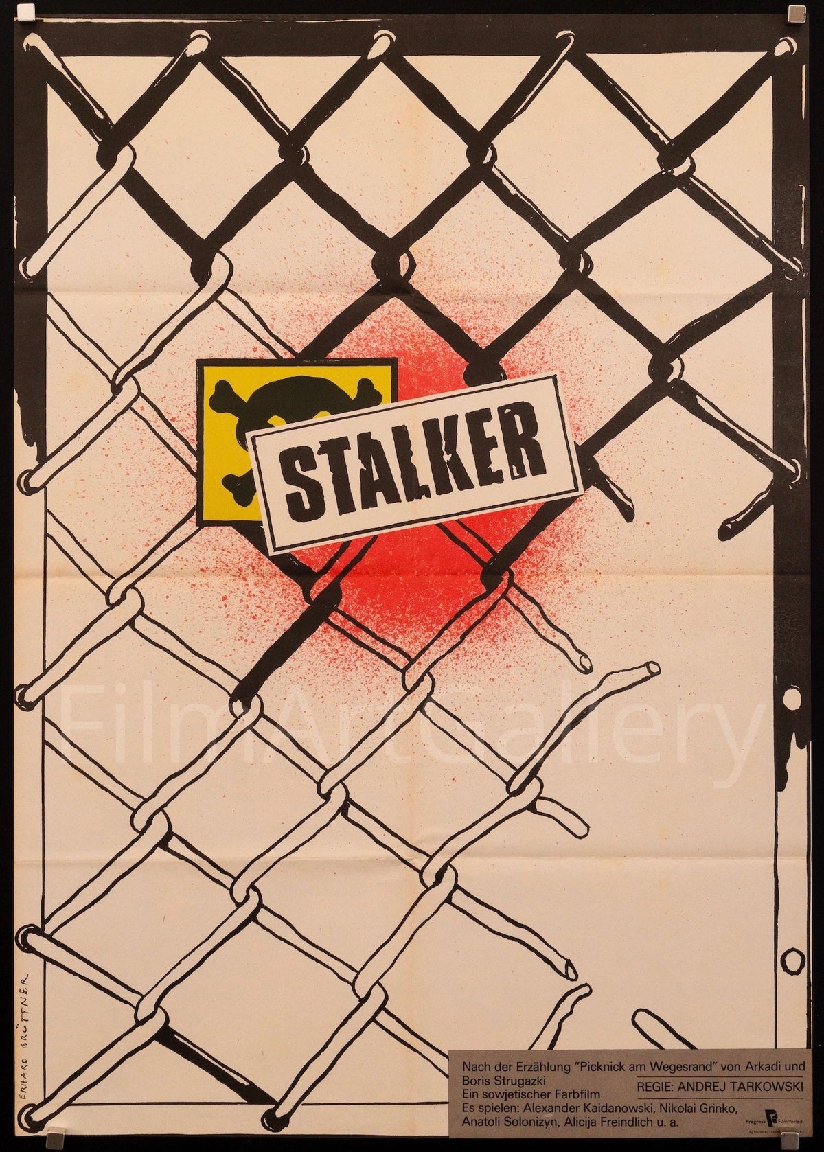Stalker Original Vintage Movie Poster