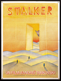 Stalker Movie Poster 1981 French 1 Panel 47x63 Stalker Movie Poster 1981 French 1 Panel 47x63