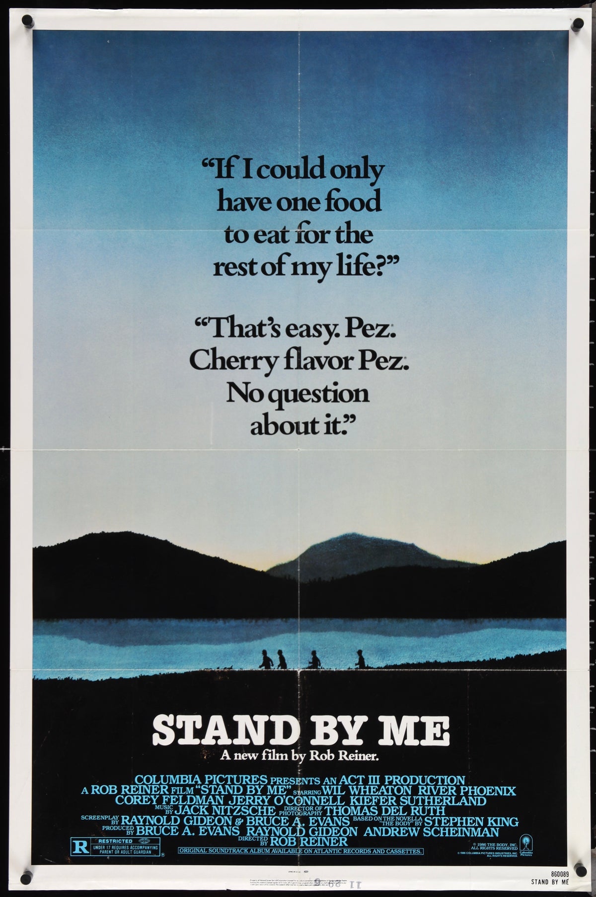 Stand By Me Original Vintage Movie Poster