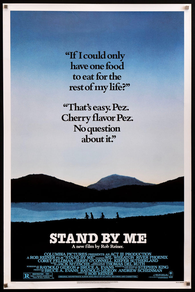 Stand By Me Original Vintage Movie Poster