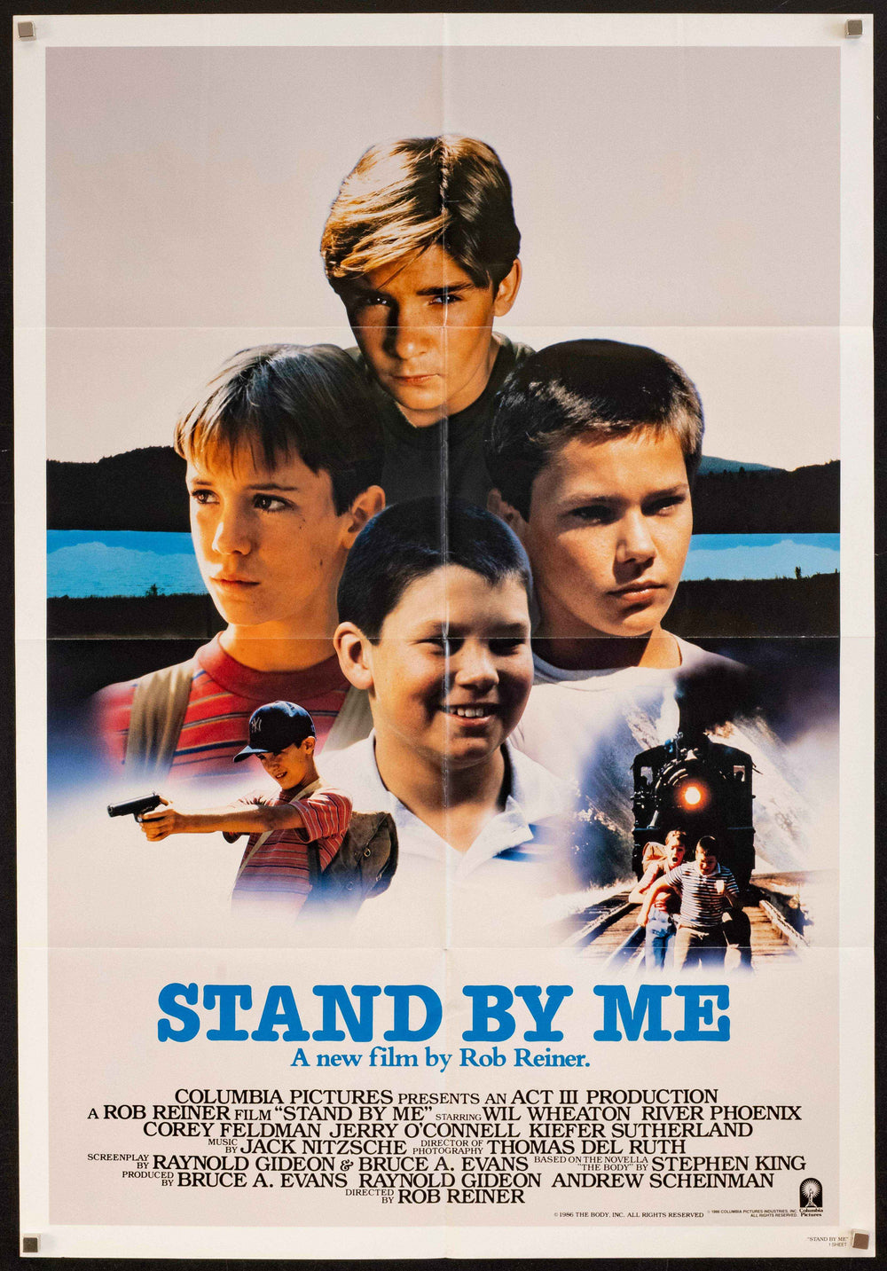 Stand By Me Original Vintage Movie Poster