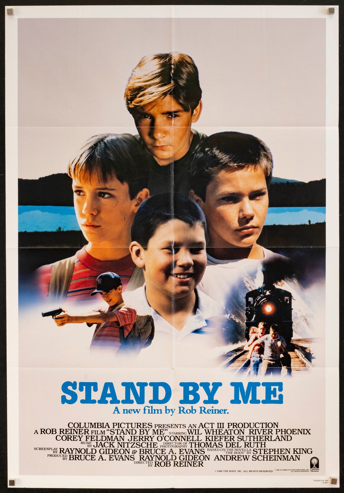 Stand By Me Original Vintage Movie Poster