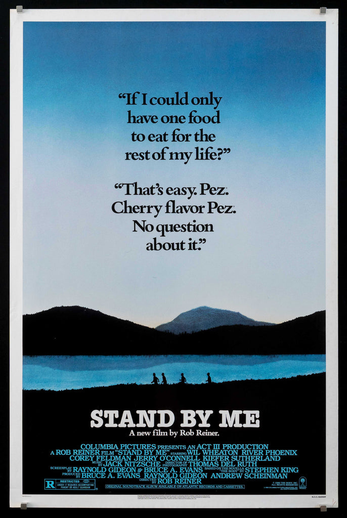 Stand By Me Original Vintage Movie Poster