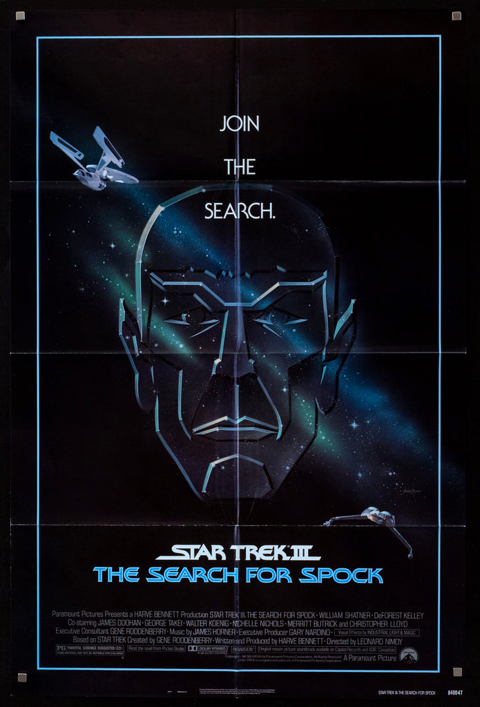 Star Trek III 3: The Search for Spock Original Vintage Movie Poster
