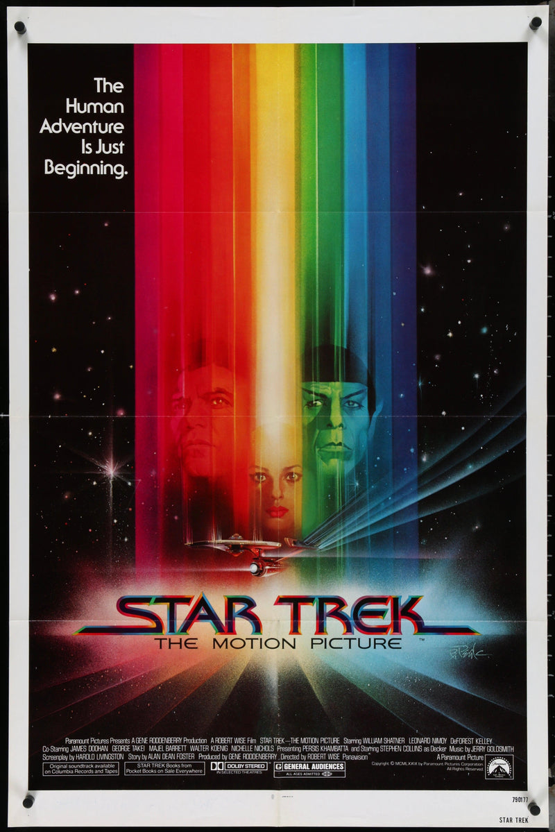 Star Trek 1 Sheet (27x41) Original Vintage Movie Poster