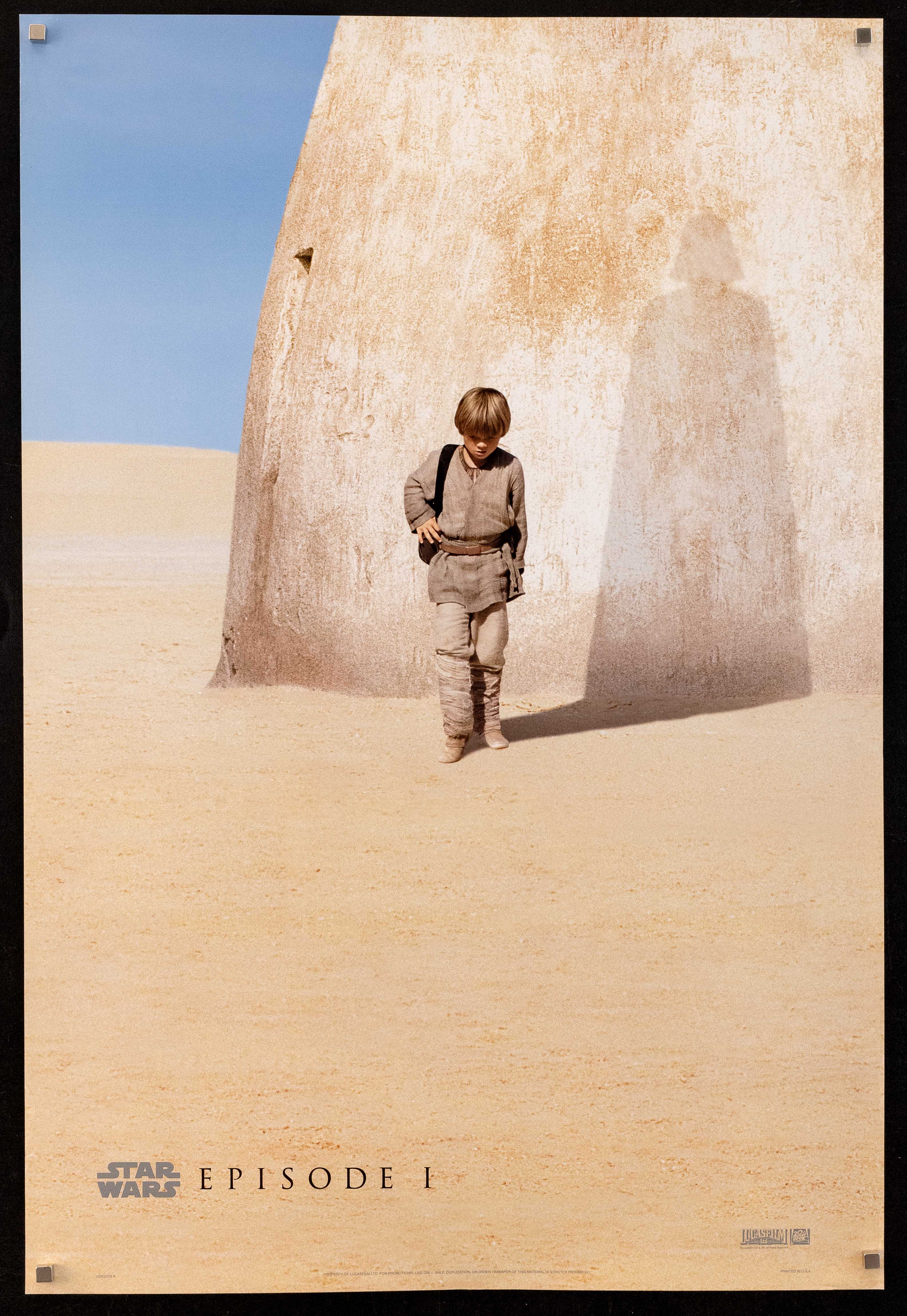 STAR WARS episode1 当時物 ポスター 90s 80s Star Wars Episode I The Phantom Menace