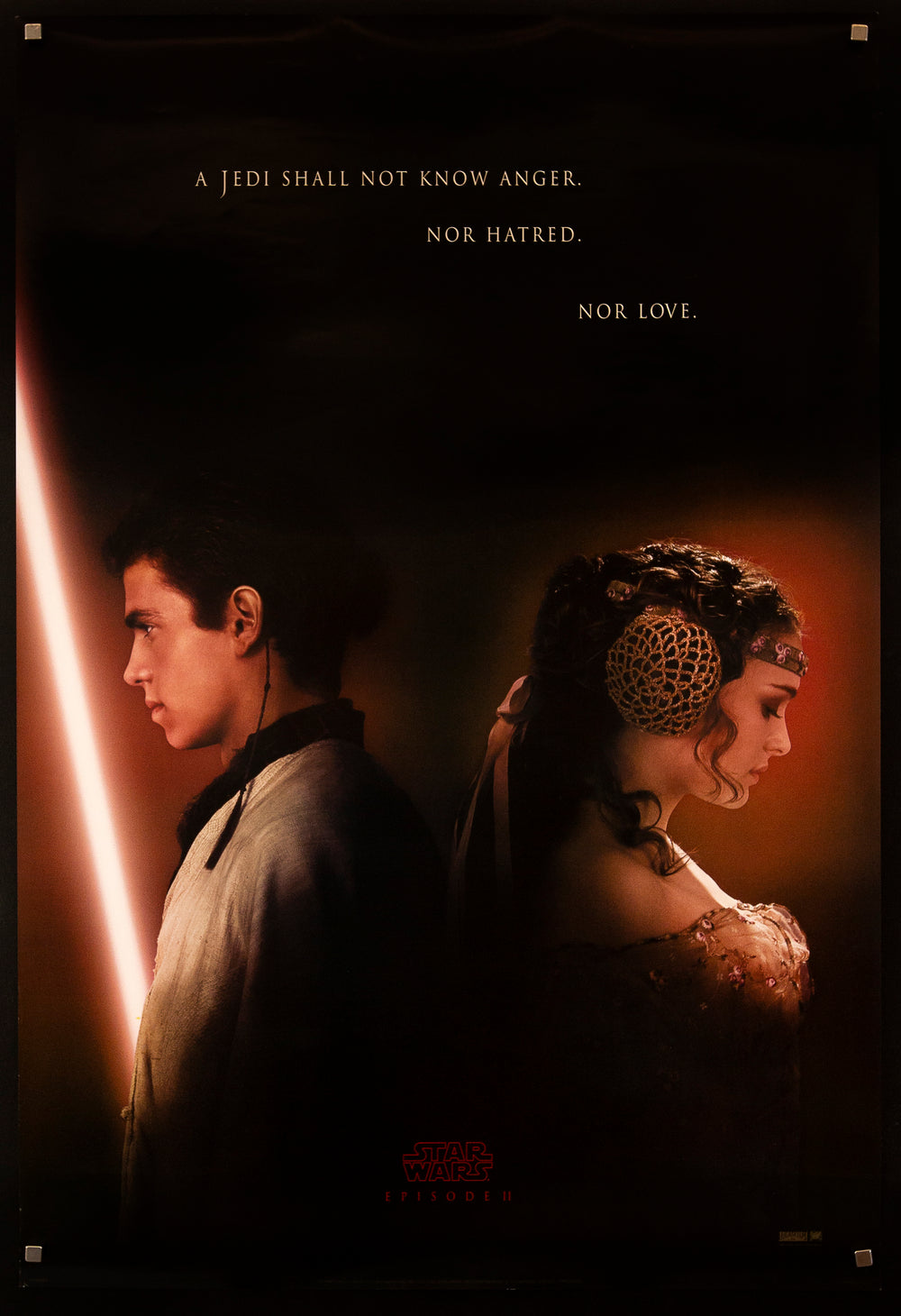 Star Wars Episode II 2 Attack of the Clones Original Vintage Movie Poster