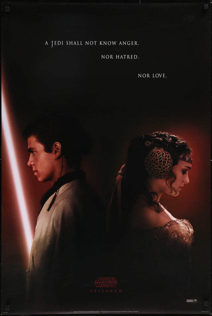 Star Wars Episode II 2 Attack of the Clones Movie Poster 2002 1