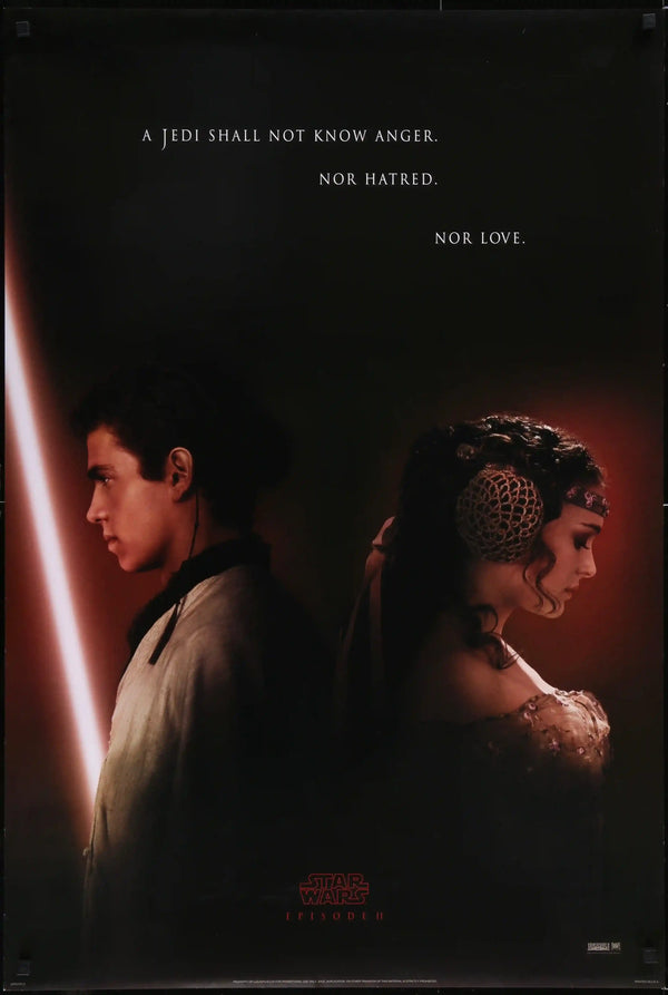 Star Wars Episode II 2 Attack of the Clones Movie Poster 2002 1