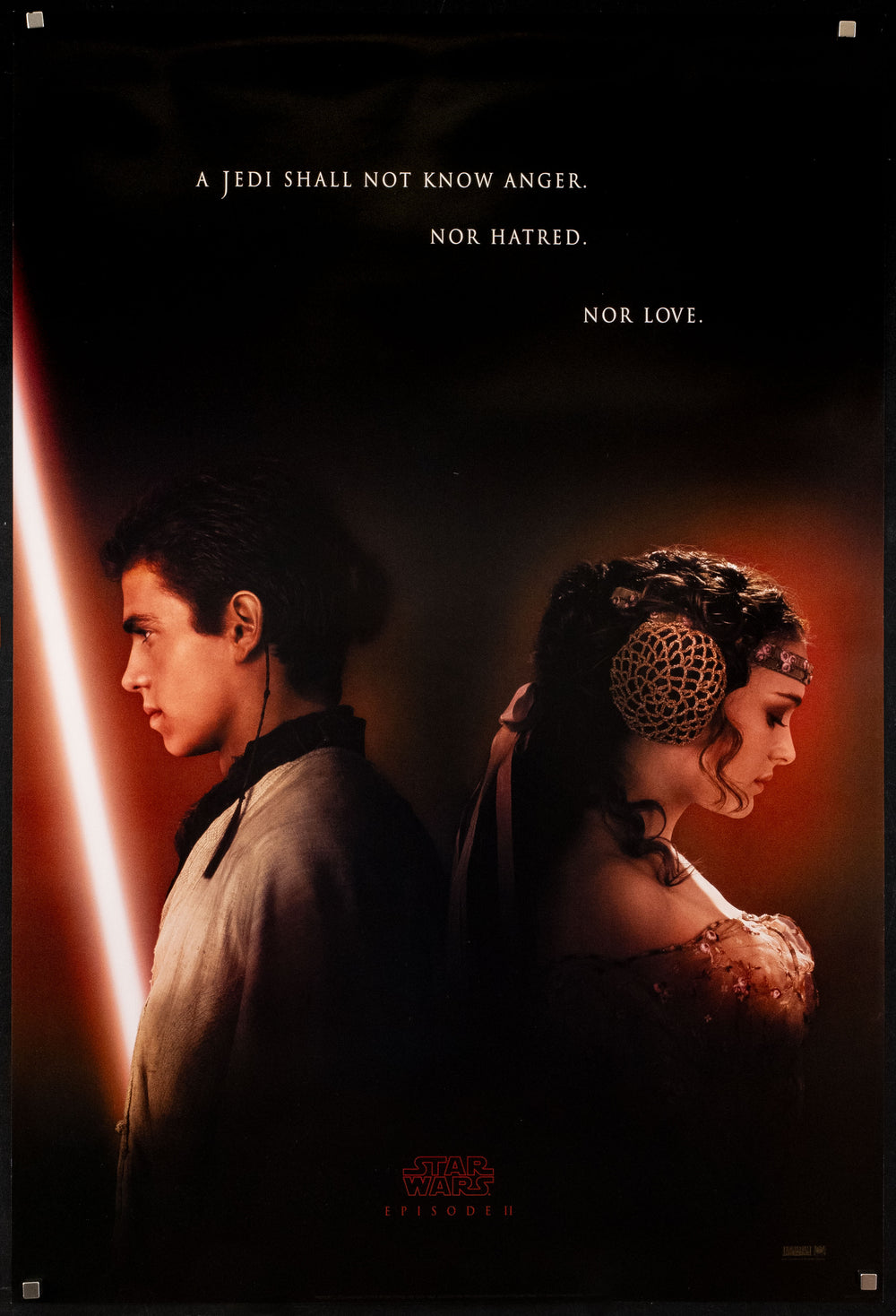 Star Wars Episode II 2 Attack of the Clones Original Vintage Movie Poster