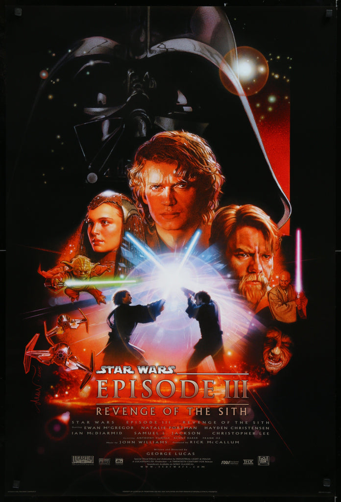 Star Wars Episode III 3 Revenge of the Sith 1 Sheet (27x41) Original Vintage Movie Poster