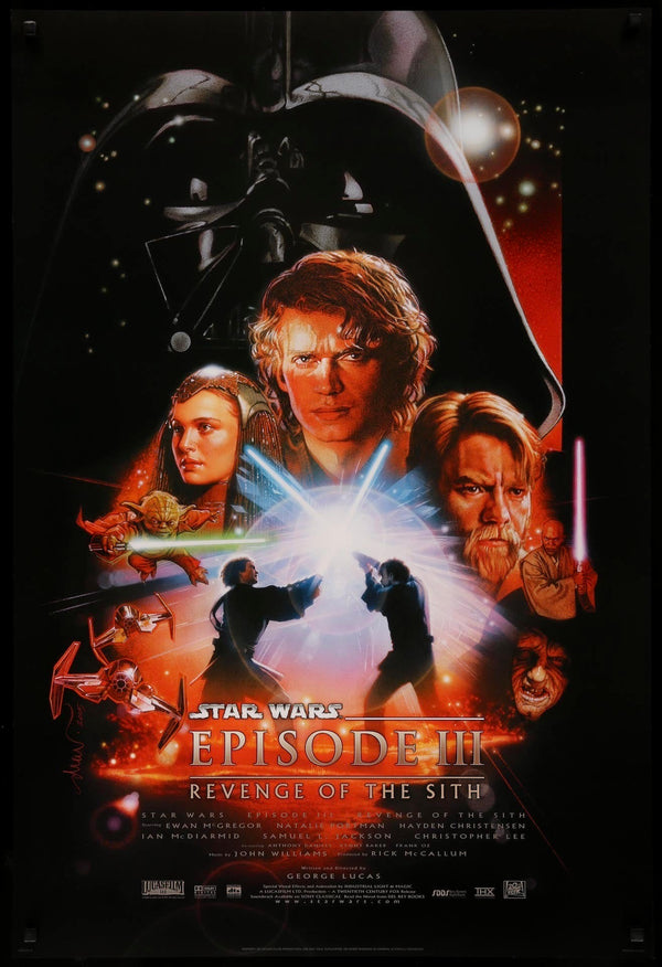 Star Wars Episode III Revenge of the Sith Movie Poster 2005