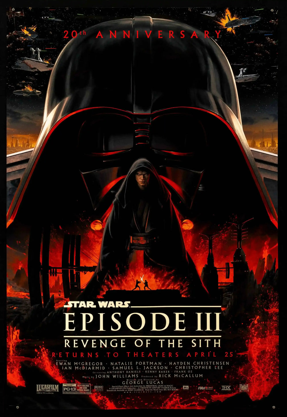 Star Wars Episode III 3 Revenge of the Sith Original Vintage Movie Poster