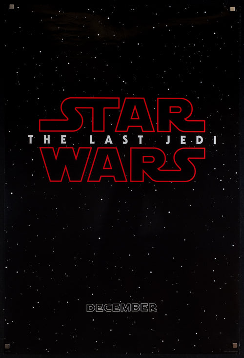 Star Wars: The Last Jedi Original Vintage Movie Poster