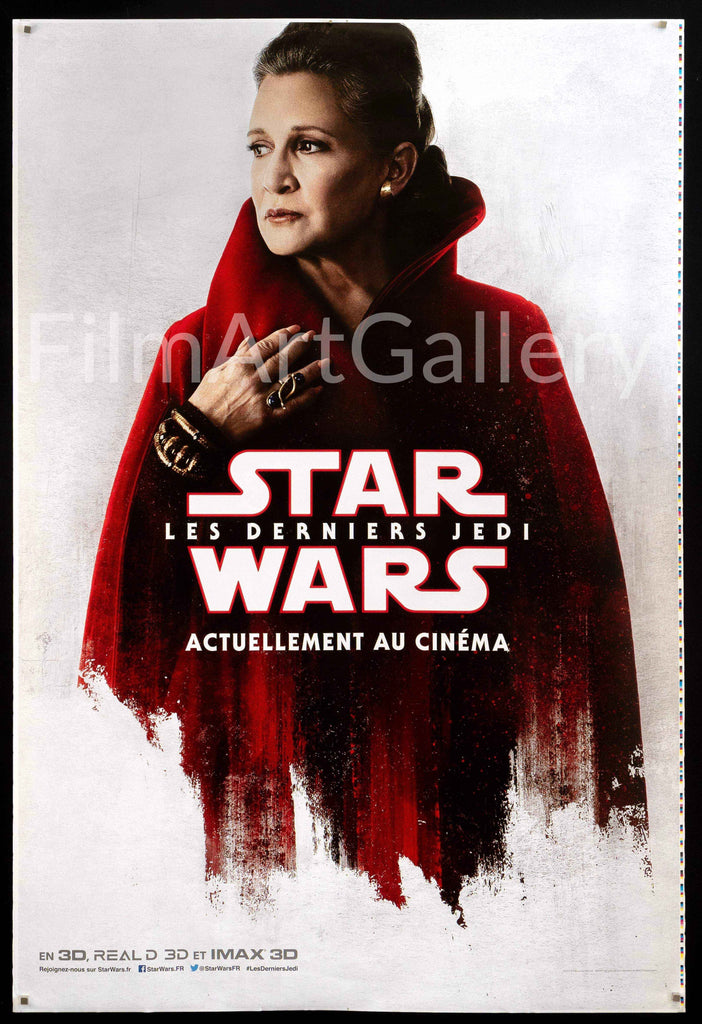 Star Wars: The Last Jedi Movie Poster 2017 French 1 Panel (47x63)