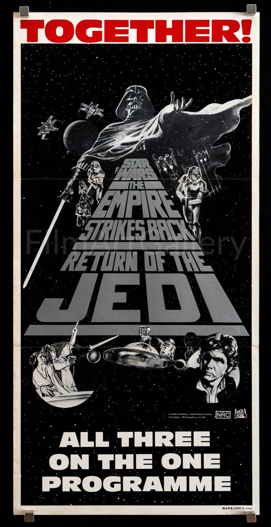 Star Wars Trilogy Original Vintage Movie Poster