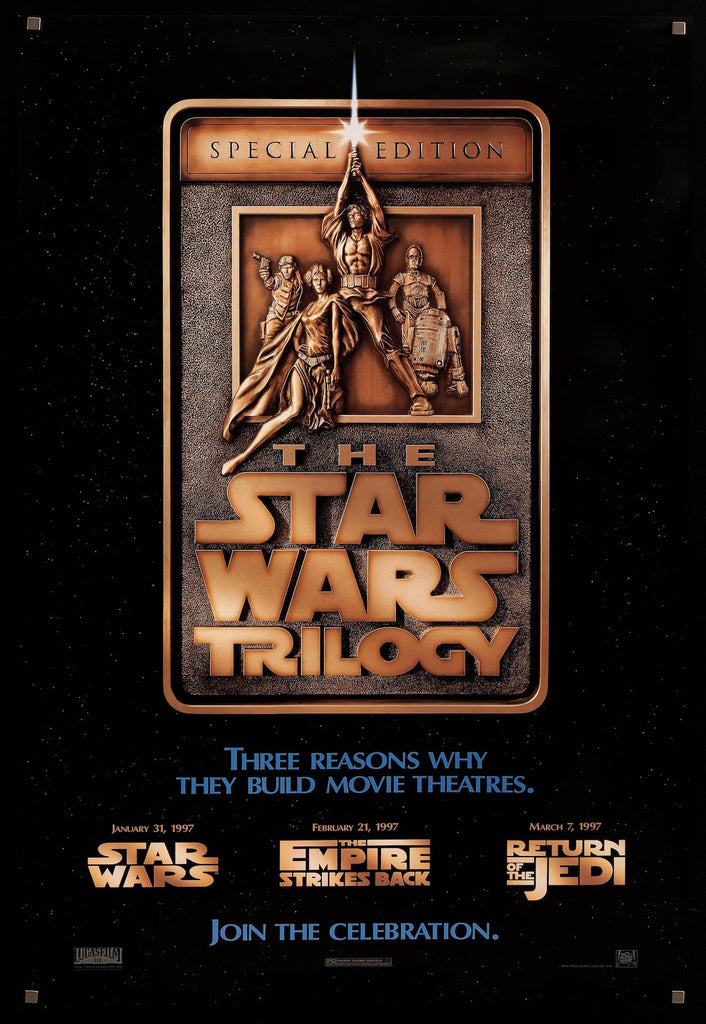 Star Wars Trilogy Original Vintage Movie Poster