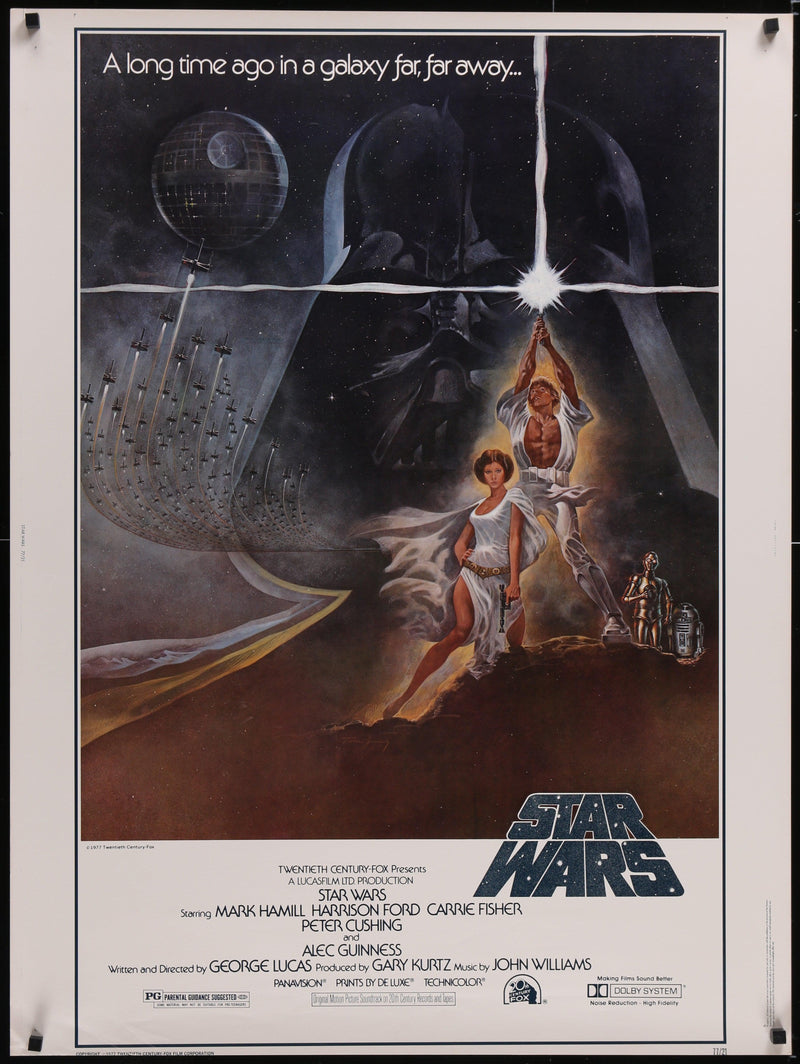 Star Wars 30x40 Original Vintage Movie Poster