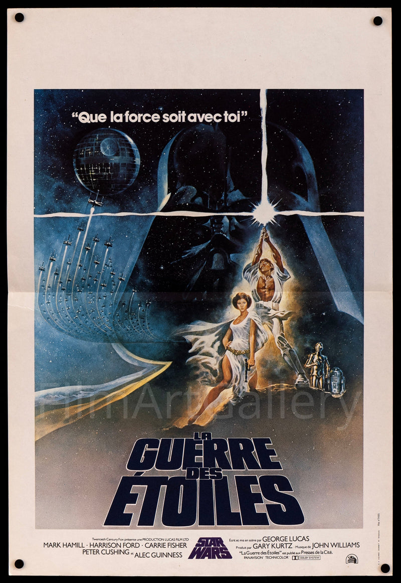 Star Wars French Mini (16x23) Original Vintage Movie Poster