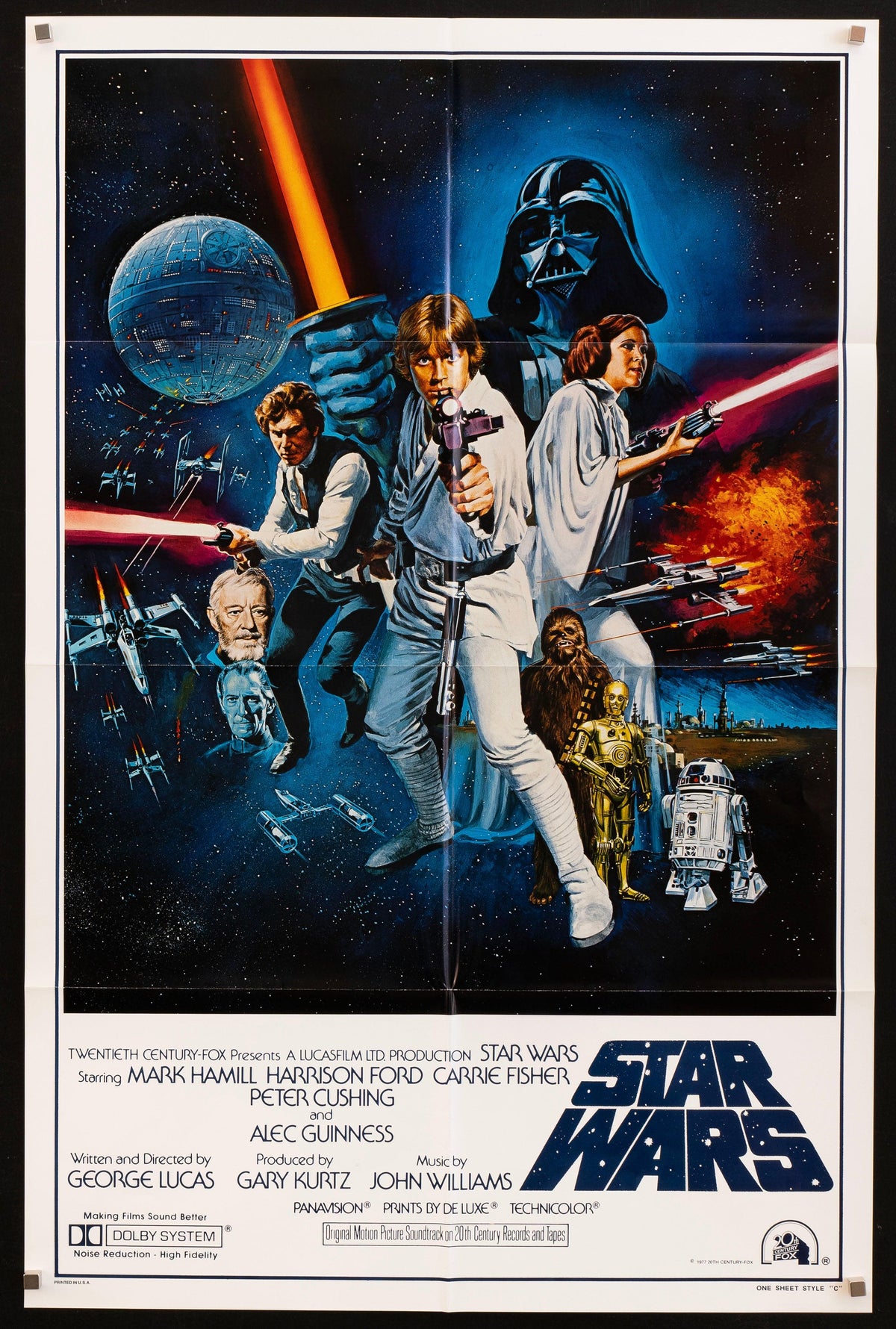 Star Wars Original Vintage Movie Poster