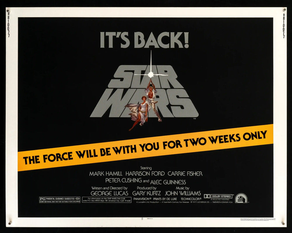 Star Wars Original Vintage Movie Poster