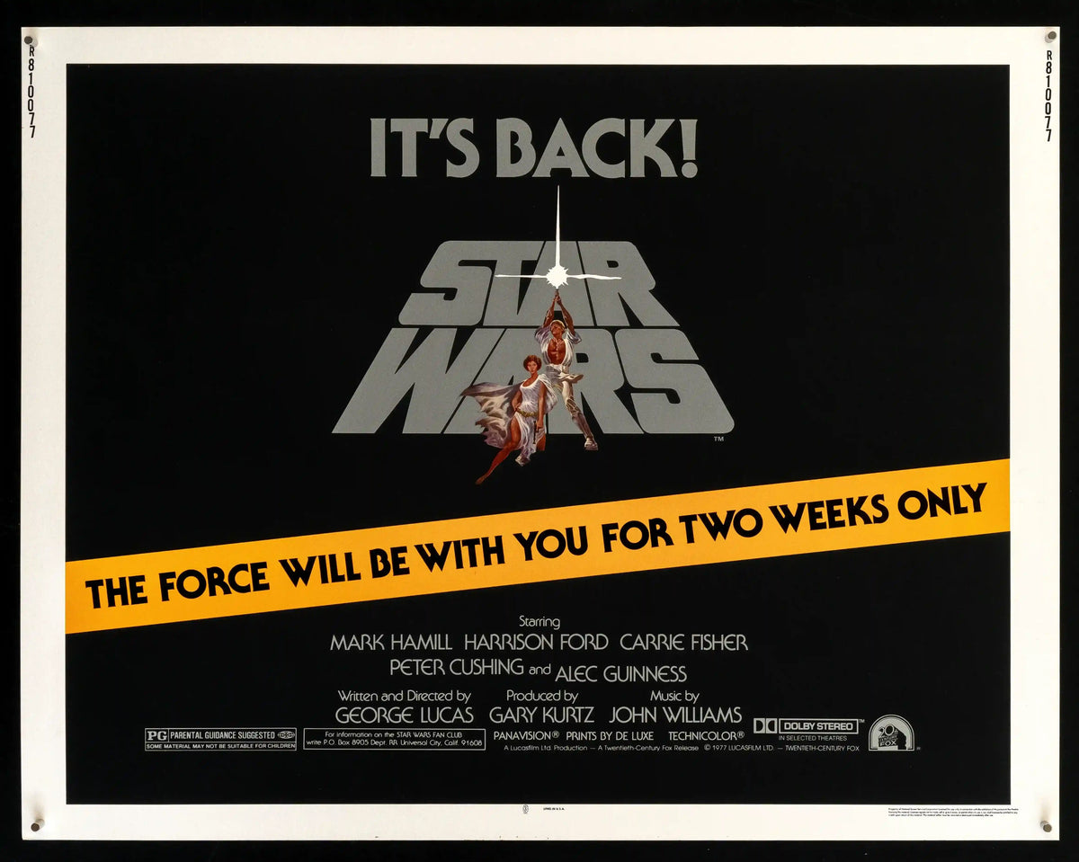 Star Wars Original Vintage Movie Poster