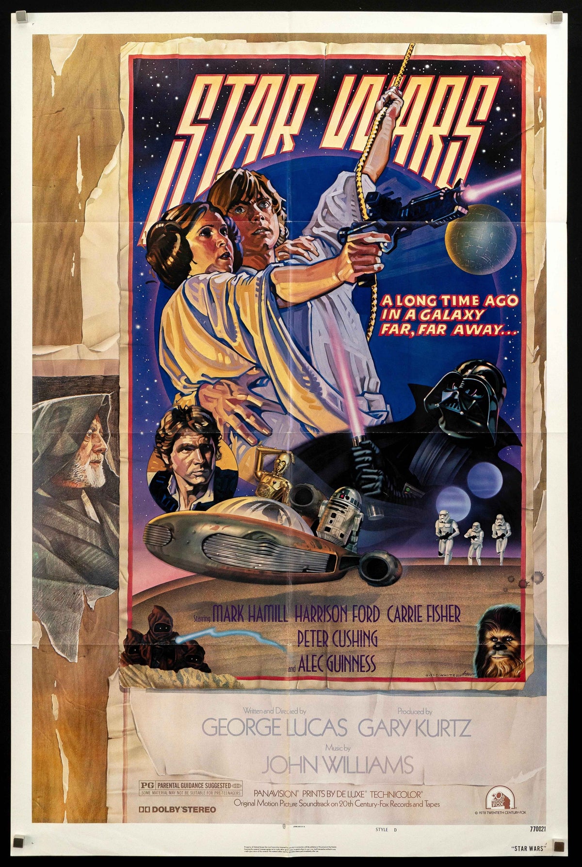 Star Wars Original Vintage Movie Poster