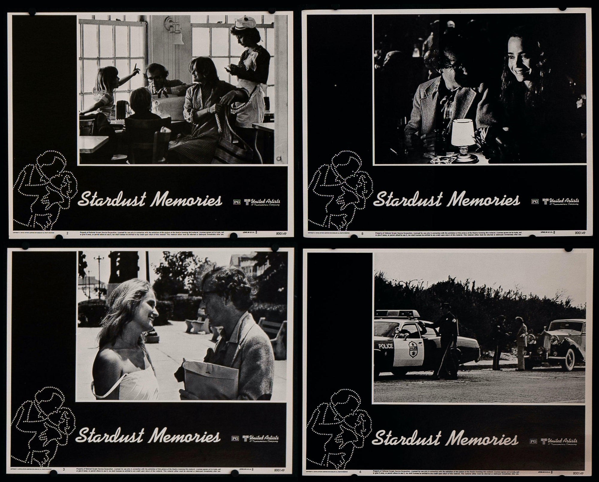 Stardust Memories Original Vintage Movie Poster
