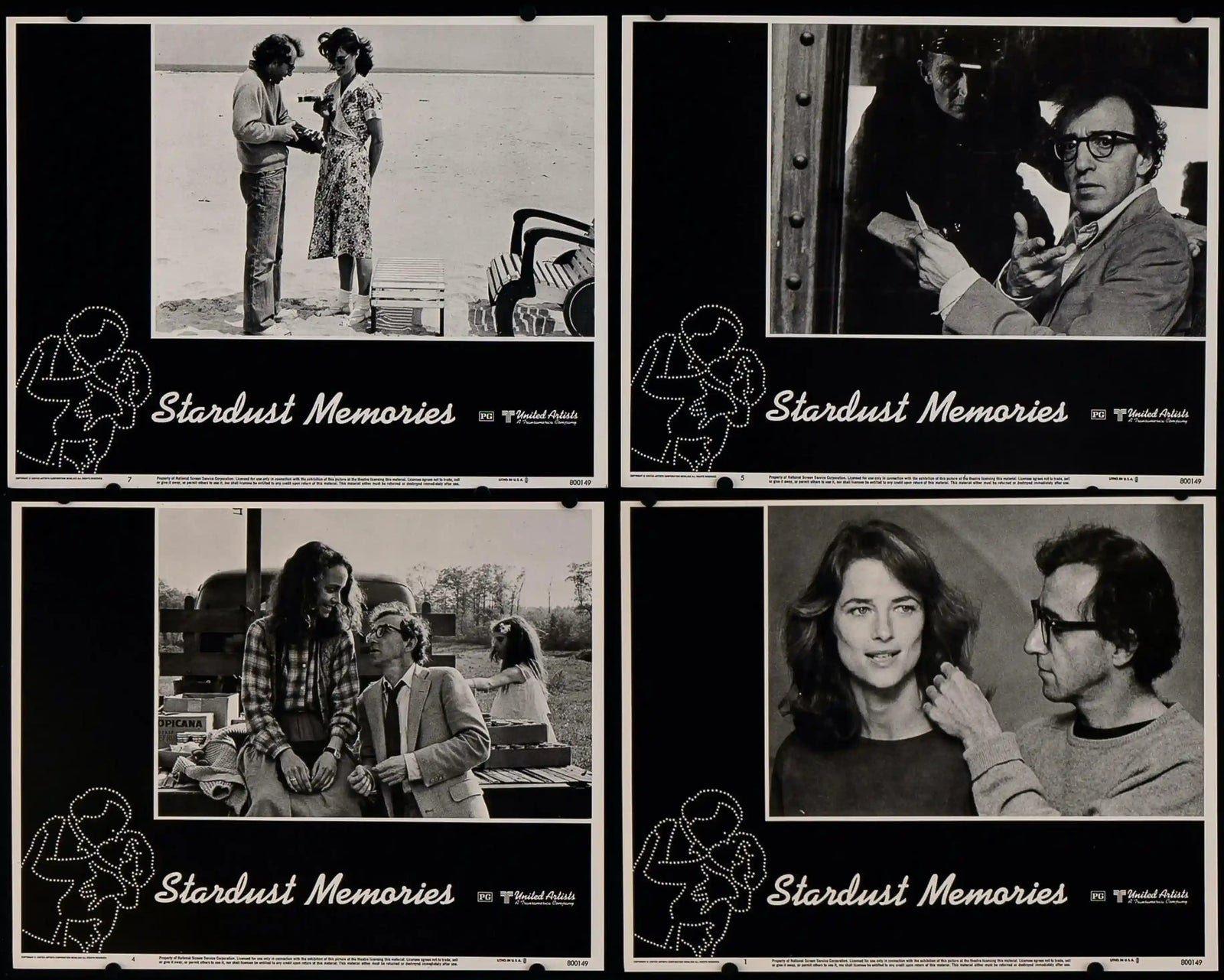 Stardust Memories Original Vintage Movie Poster