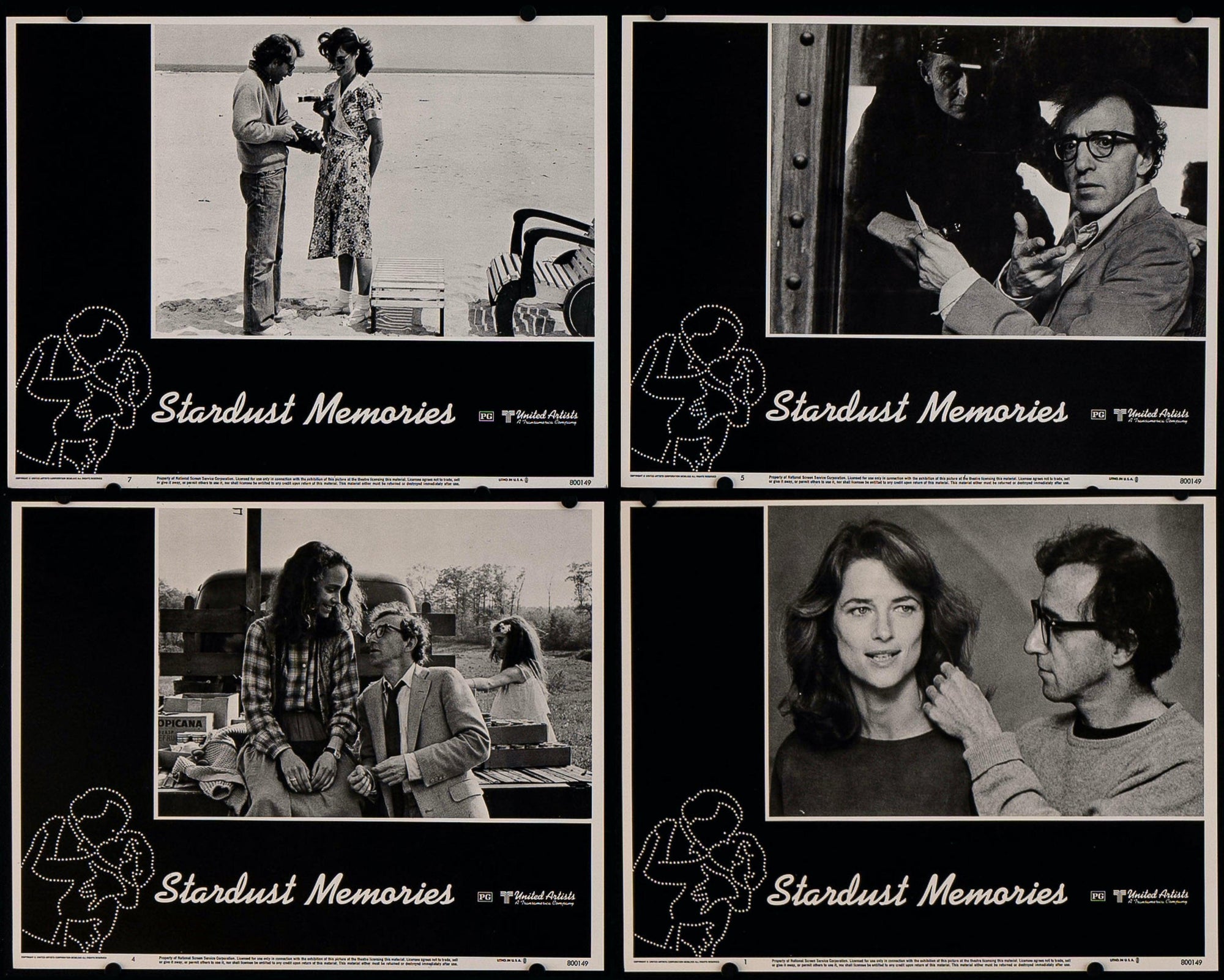 Stardust Memories Original Vintage Movie Poster
